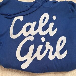 Blue 'Cali Girl' Hoodie